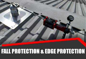 Fall Protection and Edge Protection Chesterfield Industrial Roofing - Chesterfield, Derbyshire